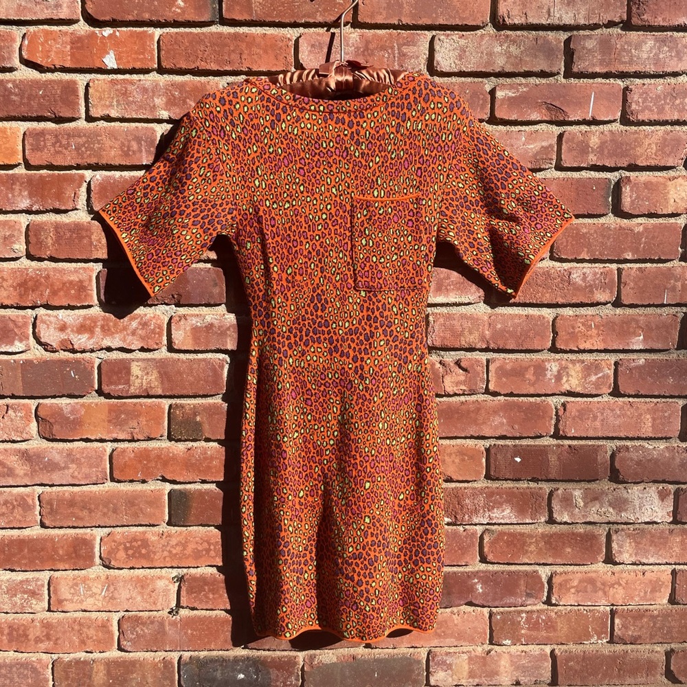 Rare Cheetah Missoni Knit Mini Dress